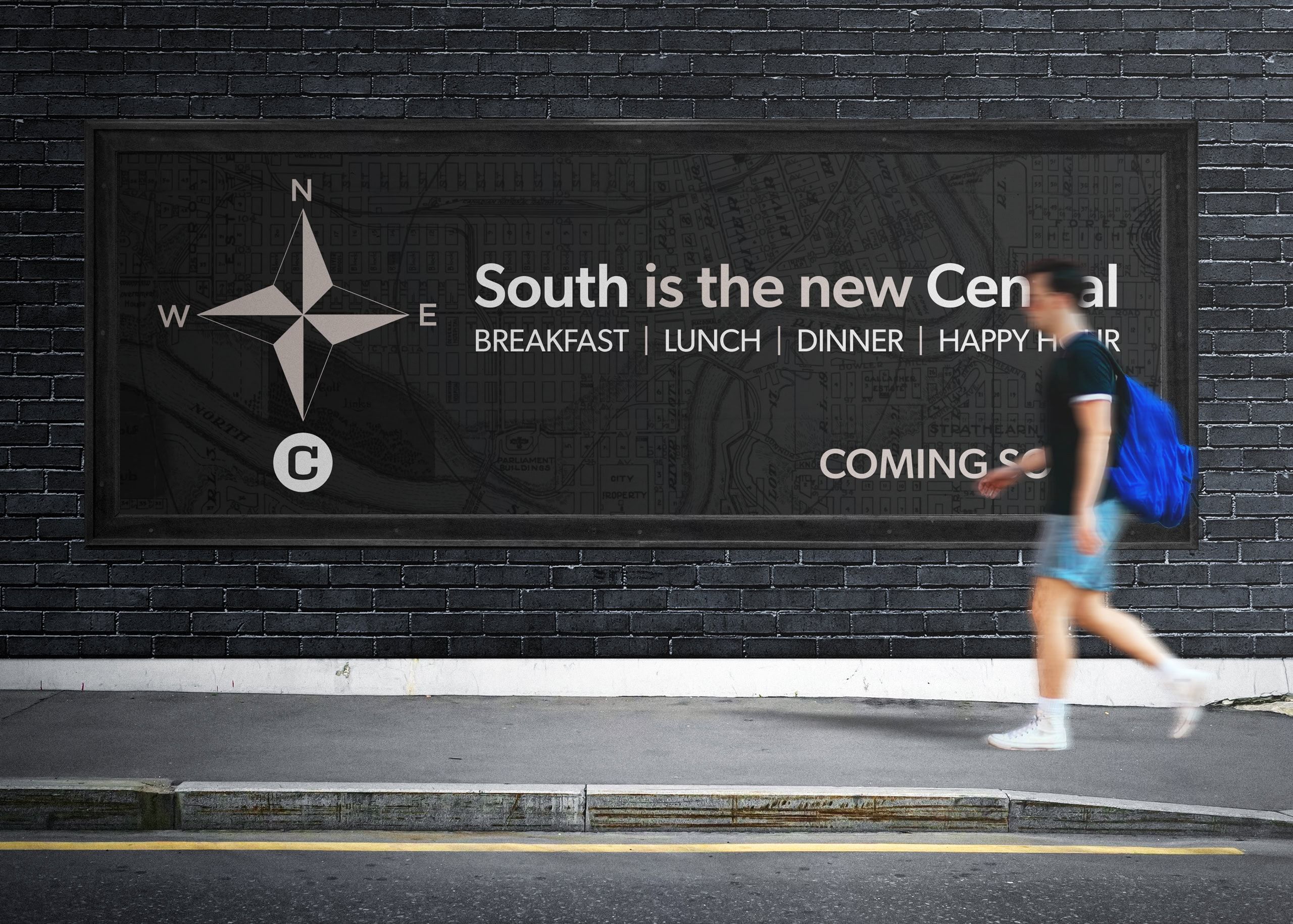 Central Social Hall Billboard