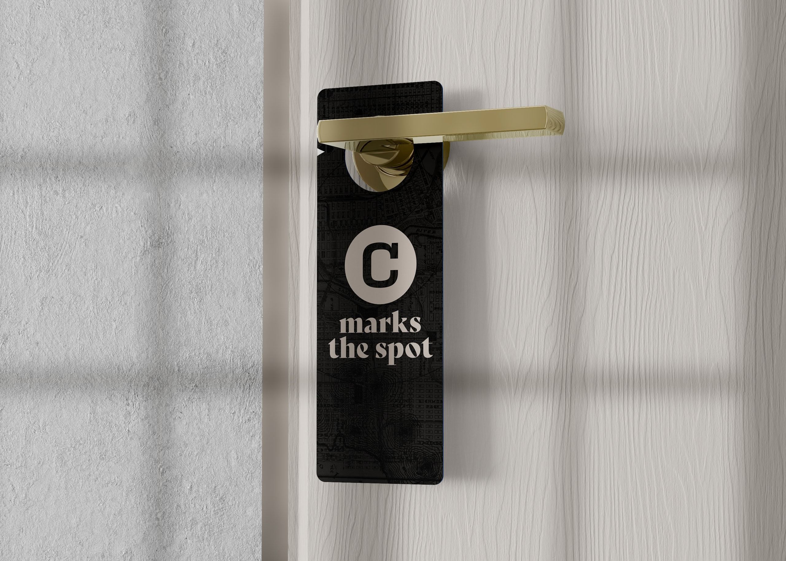 Central Social Hall Door Hanger