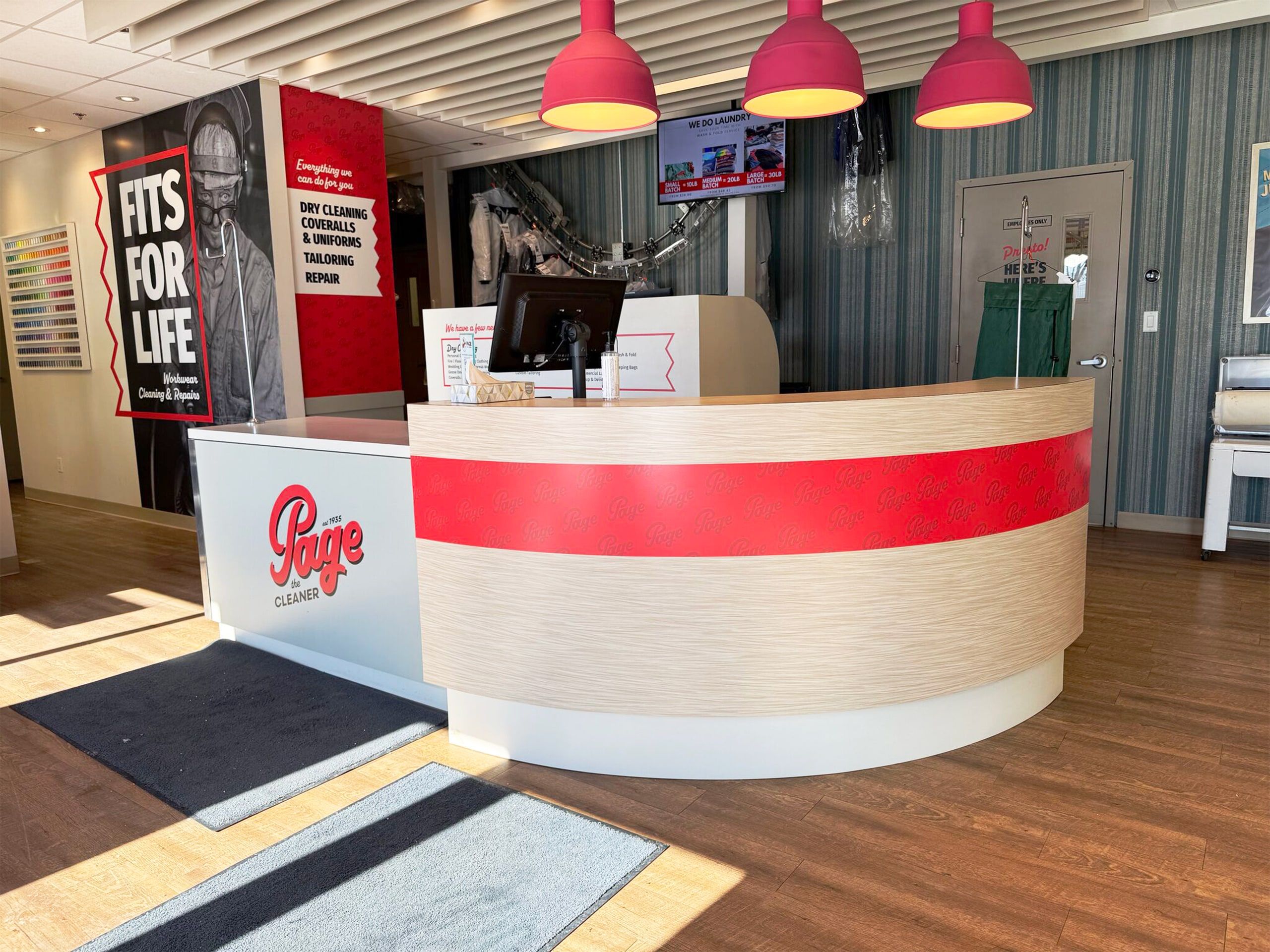 Page the Cleaner Interior Graphics