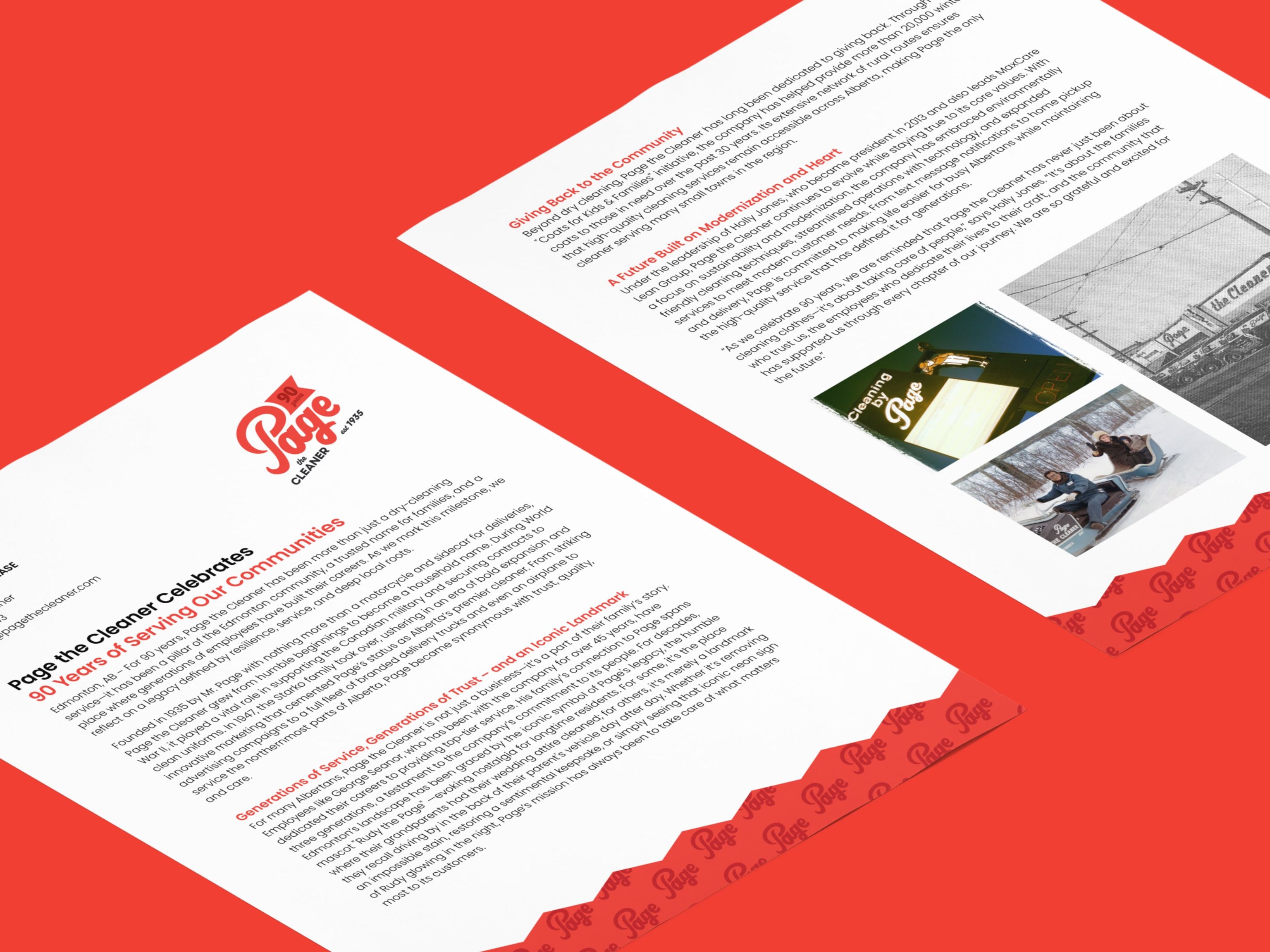 Page the Cleaner Document