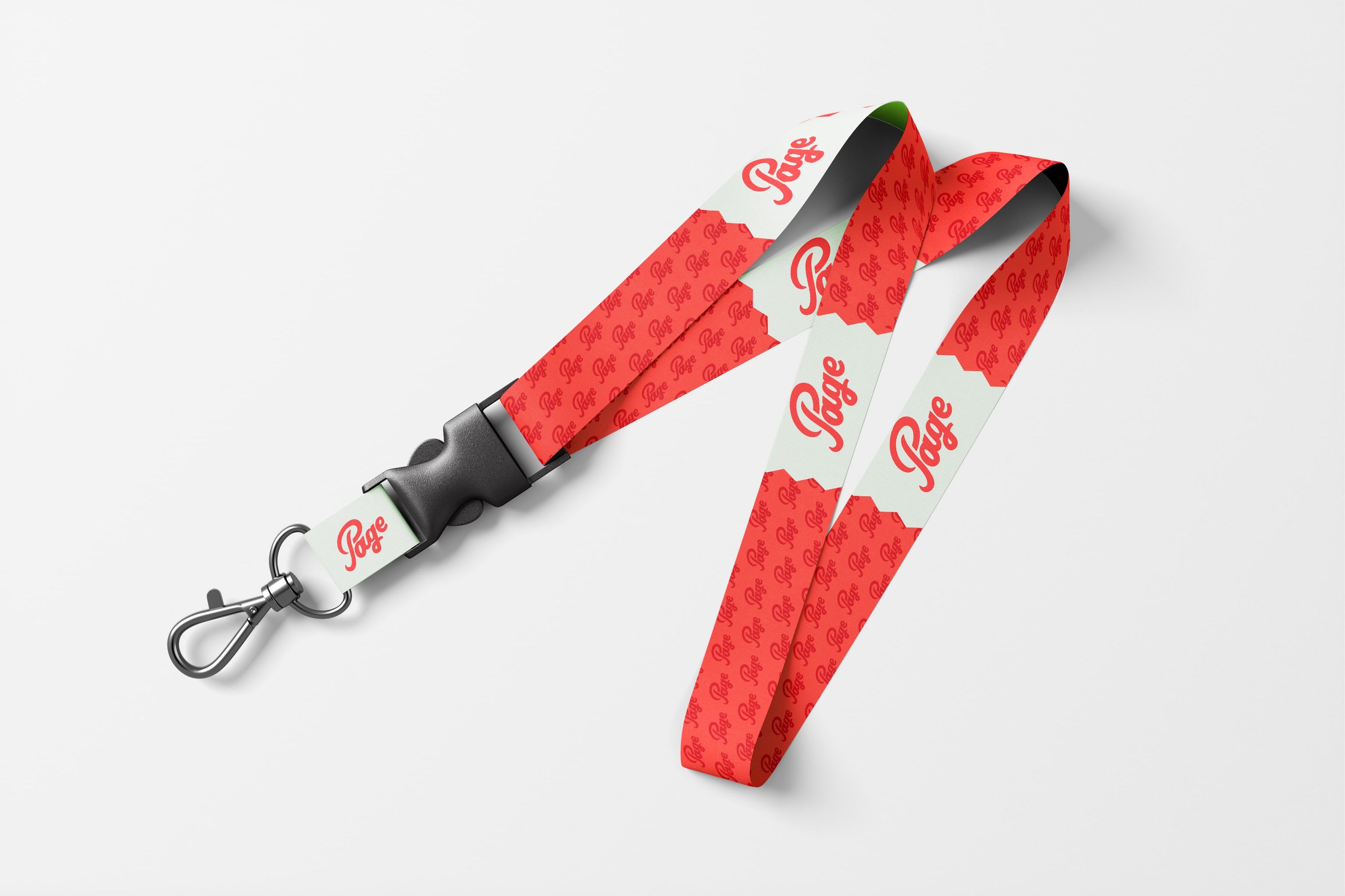 Page the Cleaner Lanyard